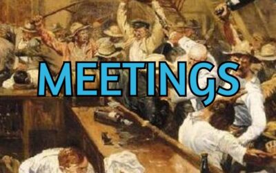 Como preparar e controlar as reuniões
